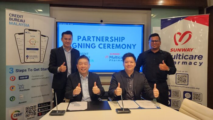 Credit Bureau Malaysia Partners with Sunway Multicare Pharmacy to Enhance Physical and Financial Health Awareness